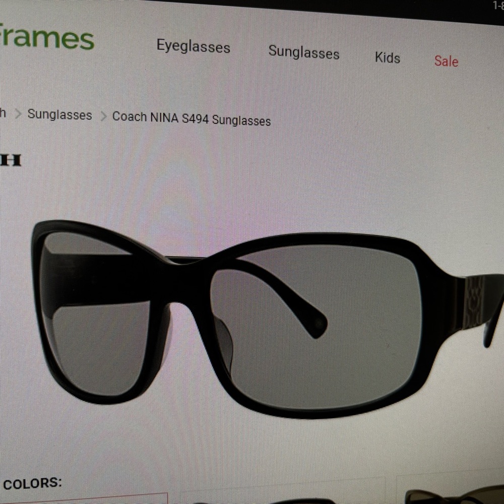 Women’s Coach Sunglasses - Picture 3 of 3